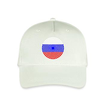 Russie Russie Россия Love Heart Mandala - Casquette de baseball bio Enfant - vert menthe clair - Devant