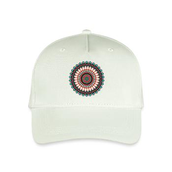 Expérience Voyage Ethno - Casquette de baseball bio Enfant - vert menthe clair - Devant
