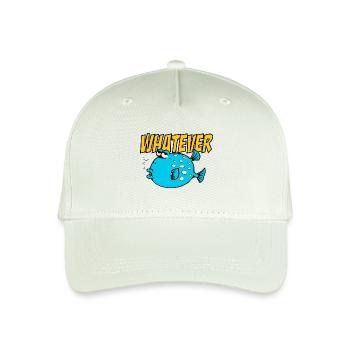 Whatever Fishi - Organic Kids’ Baseball Cap - light mint green - Front