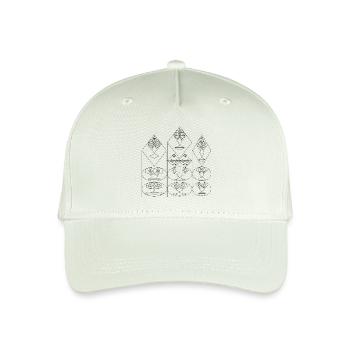Three Towers with many Faces - Kinder Bio Basecap - Helles Mintgrün - Vorne