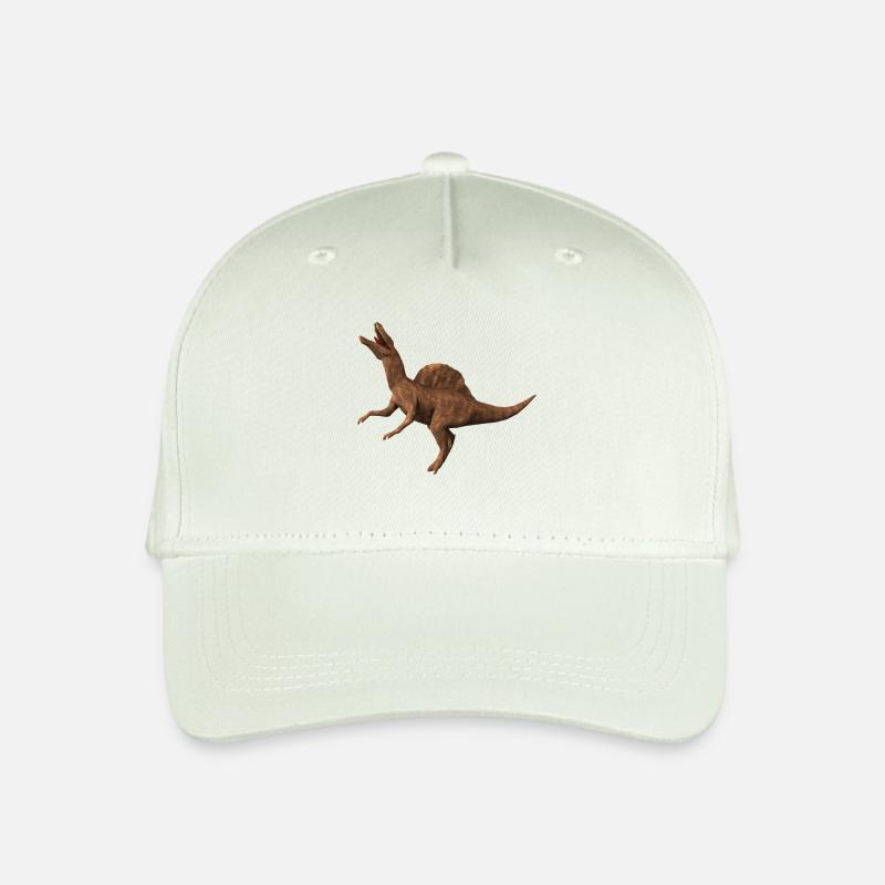 Dinosaurier: Spinosaurus - Kinder Bio Basecap - Helles Mintgrün
