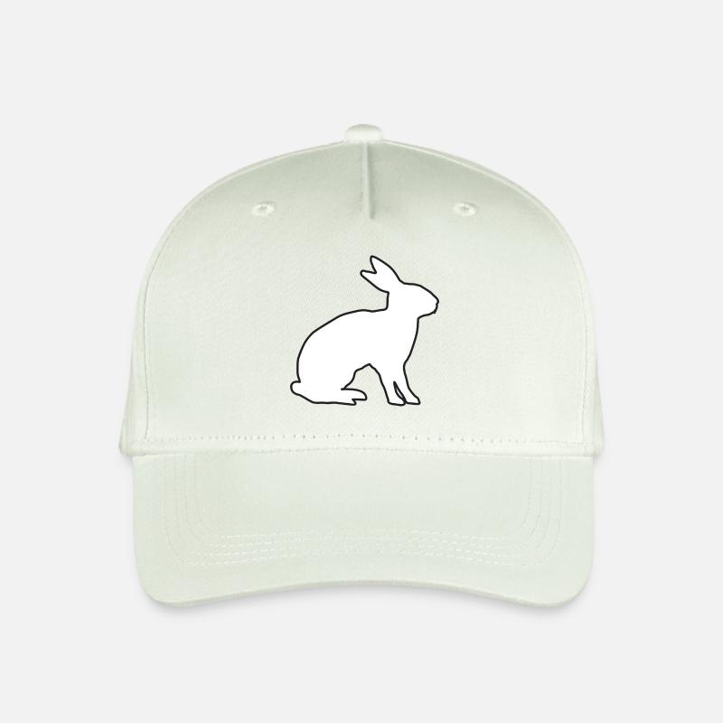 hare - Organic Kids’ Baseball Cap - light mint green