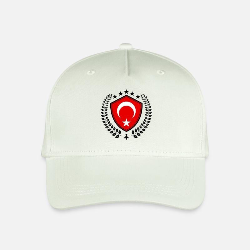Turkey - Organic Kids’ Baseball Cap - light mint green