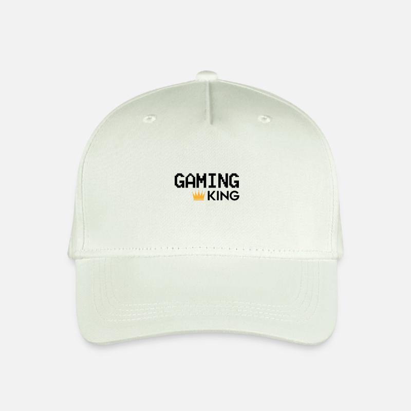 Spielkönig - Kinder Bio Basecap - Helles Mintgrün