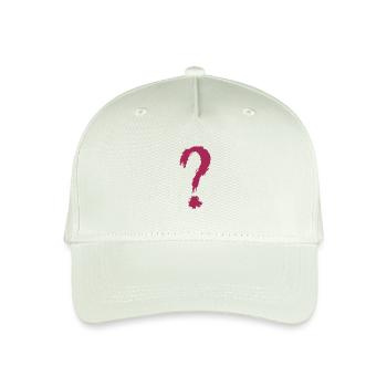 Fragezeichen - Kinder Bio Basecap - Helles Mintgrün - Vorne