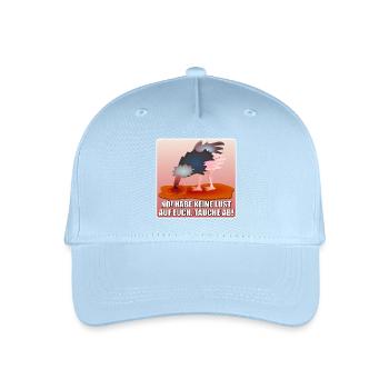 Habe keine Lust auf Euch - Kinder Bio Basecap - Hellblau - Vorne