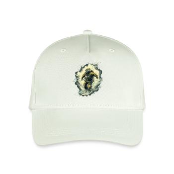 Diver - Organic Kids’ Baseball Cap - light mint green - Front