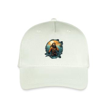 Diver - Organic Kids’ Baseball Cap - light mint green - Front