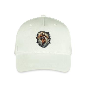 Diver - Organic Kids’ Baseball Cap - light mint green - Front