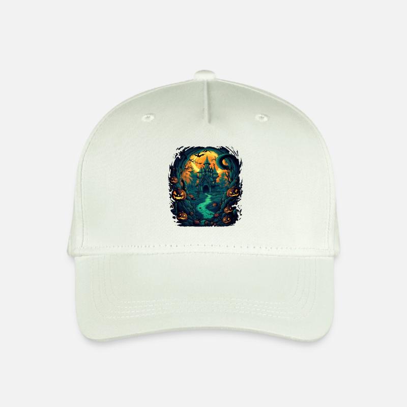 Halloween - Kinder Bio Basecap - Helles Mintgrün