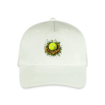 Tennis ball - Organic Kids’ Baseball Cap - light mint green - Front