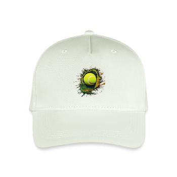 Tennis ball - Organic Kids’ Baseball Cap - light mint green - Front