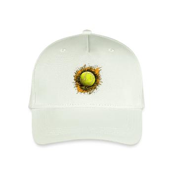 Tennis ball - Organic Kids’ Baseball Cap - light mint green - Front
