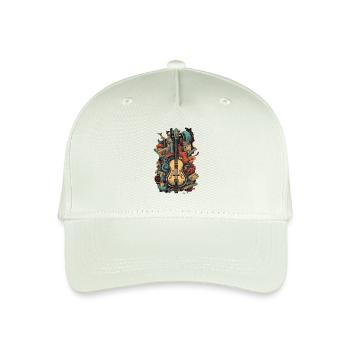 Instruments de musique - Casquette de baseball bio Enfant - vert menthe clair - Devant
