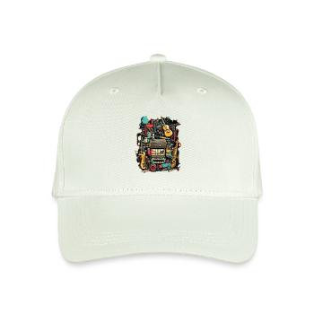 Instruments de musique - Casquette de baseball bio Enfant - vert menthe clair - Devant