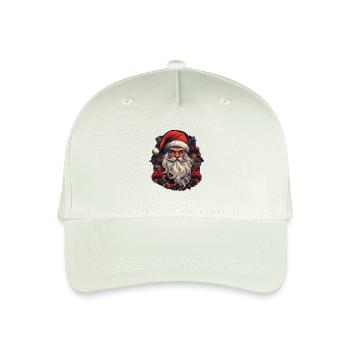Weihnachtsmann - Kinder Bio Basecap - Helles Mintgrün - Vorne