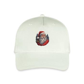 Weihnachtsmann - Kinder Bio Basecap - Helles Mintgrün - Vorne