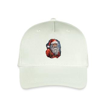 Weihnachtsmann - Kinder Bio Basecap - Helles Mintgrün - Vorne