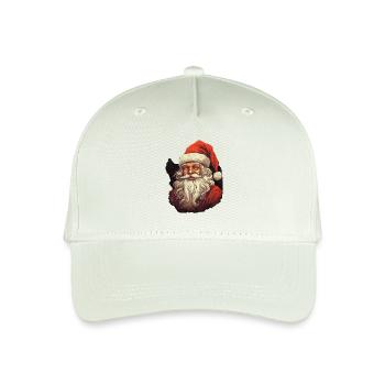 Weihnachtsmann - Kinder Bio Basecap - Helles Mintgrün - Vorne