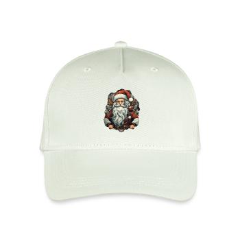 Weihnachtsmann - Kinder Bio Basecap - Helles Mintgrün - Vorne