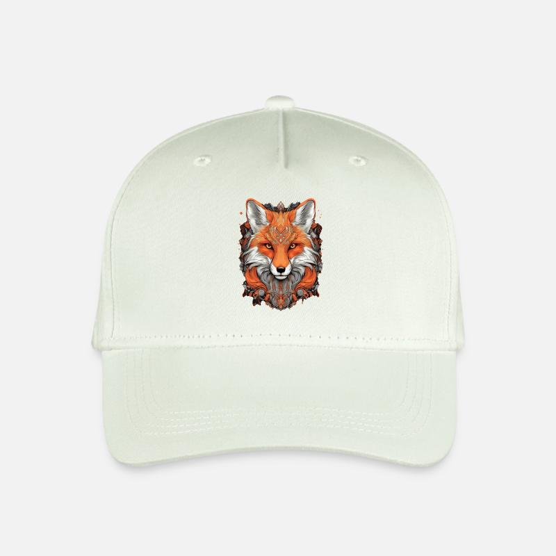 Fuchs - Kinder Bio Basecap - Helles Mintgrün