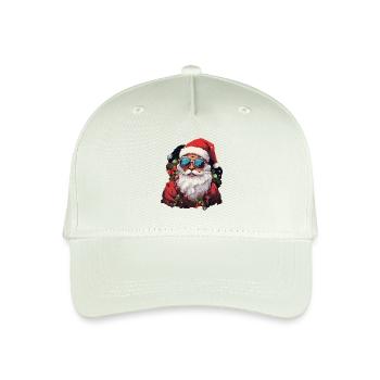 Weihnachtsmann - Kinder Bio Basecap - Helles Mintgrün - Vorne