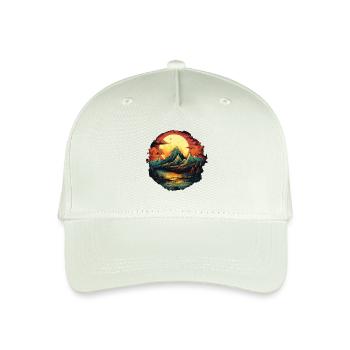 Landscape - Organic Kids’ Baseball Cap - light mint green - Front