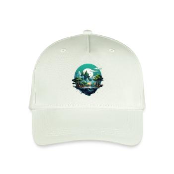 Landschaft - Kinder Bio Basecap - Helles Mintgrün - Vorne