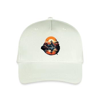 Landschaft - Kinder Bio Basecap - Helles Mintgrün - Vorne