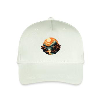 Landschaft - Kinder Bio Basecap - Helles Mintgrün - Vorne