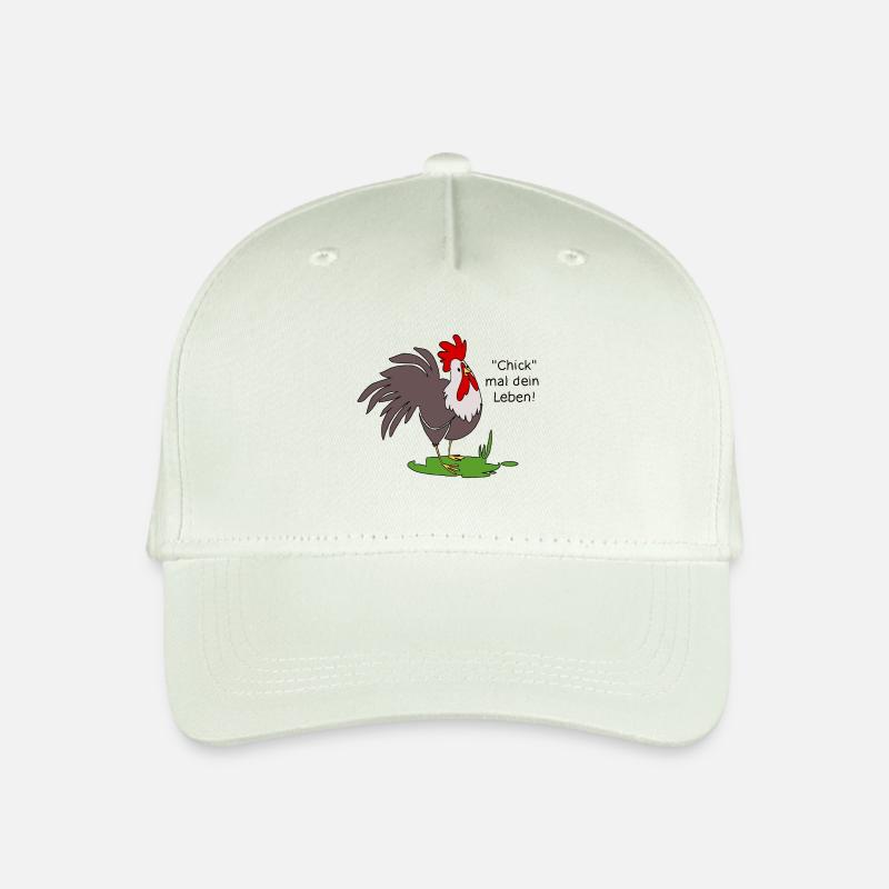 Chick mal dein Leben - Kinder Bio Basecap - Helles Mintgrün