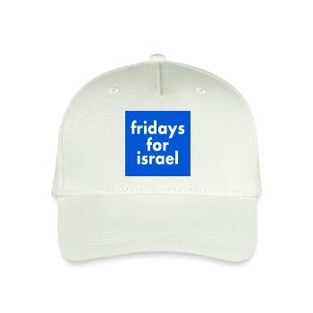 Fridays for israel - Kinder Bio Basecap - Helles Mintgrün - Vorne