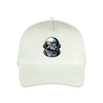 Dream Big - Astronaut Illustration - Organic Kids’ Baseball Cap - light mint green - Front