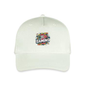 Gaming - Controller - Kinder Bio Basecap - Helles Mintgrün - Vorne