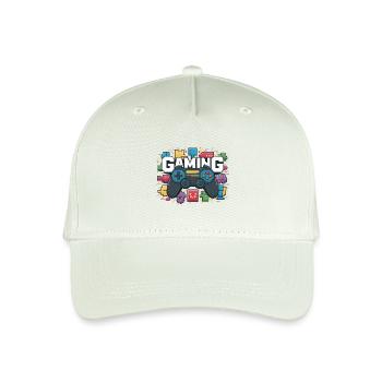 Jeux - Manettes - Casquette de baseball bio Enfant - vert menthe clair - Devant