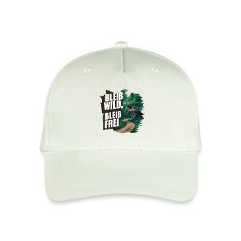 Stay wild, stay free - Organic Kids’ Baseball Cap - light mint green - Front