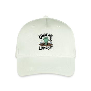 Zombie-Hand - Undead & Loving It - Kinder Bio Basecap - Helles Mintgrün - Vorne