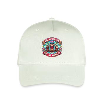Pas mon cirque, pas mes singes - Casquette de baseball bio Enfant - vert menthe clair - Devant