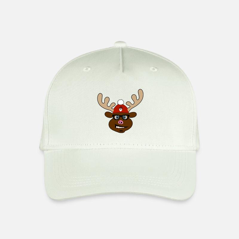 Horst - der verrückte Elch! - Kinder Bio Basecap - Helles Mintgrün