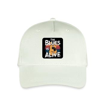 Der Blues lebt Vintage Blues Design für Bluesfans - Kinder Bio Basecap - Helles Mintgrün - Vorne
