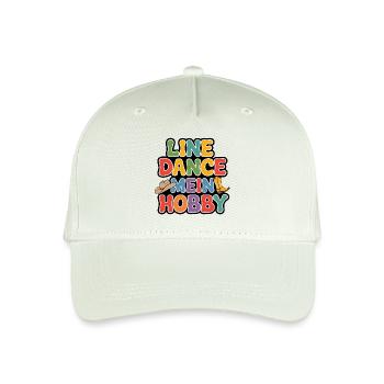 Line Dance mein Hobby - Kinder Bio Basecap - Helles Mintgrün - Vorne