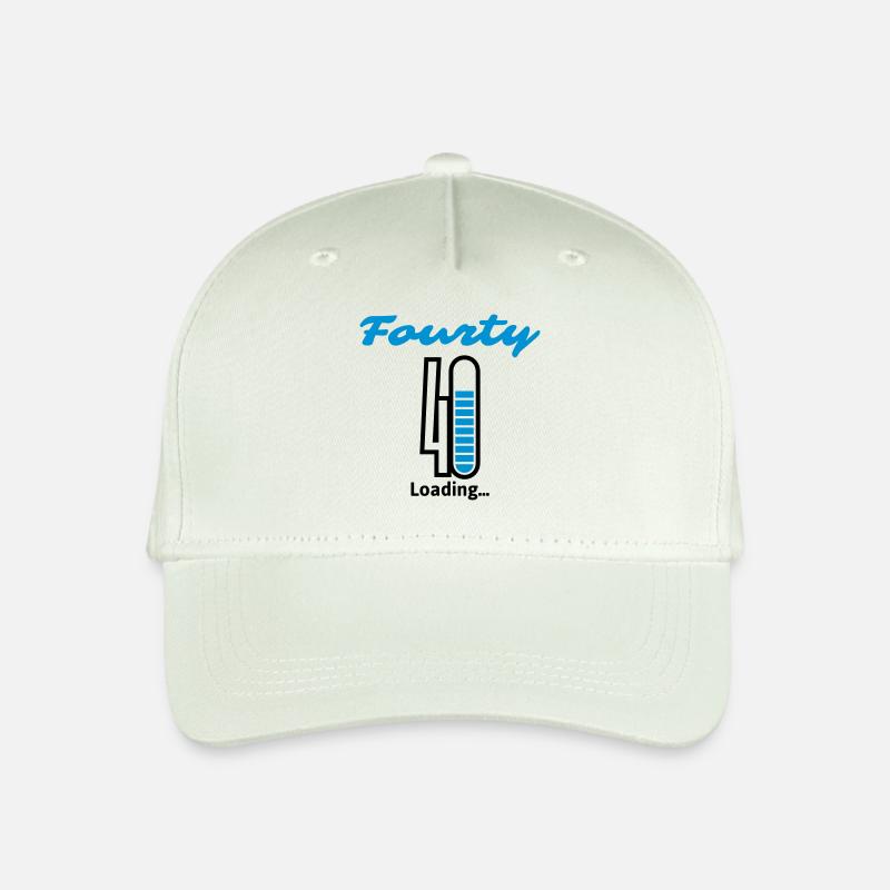 Fourty Loading... - Kinder Bio Basecap - Helles Mintgrün