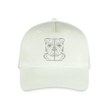 chien ami de chien amant, chien, chemise - Casquette de baseball bio Enfant - vert menthe clair - Devant
