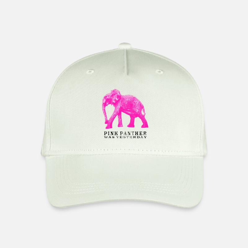 Pink Panther Elephant - Kinder Bio Basecap - Helles Mintgrün