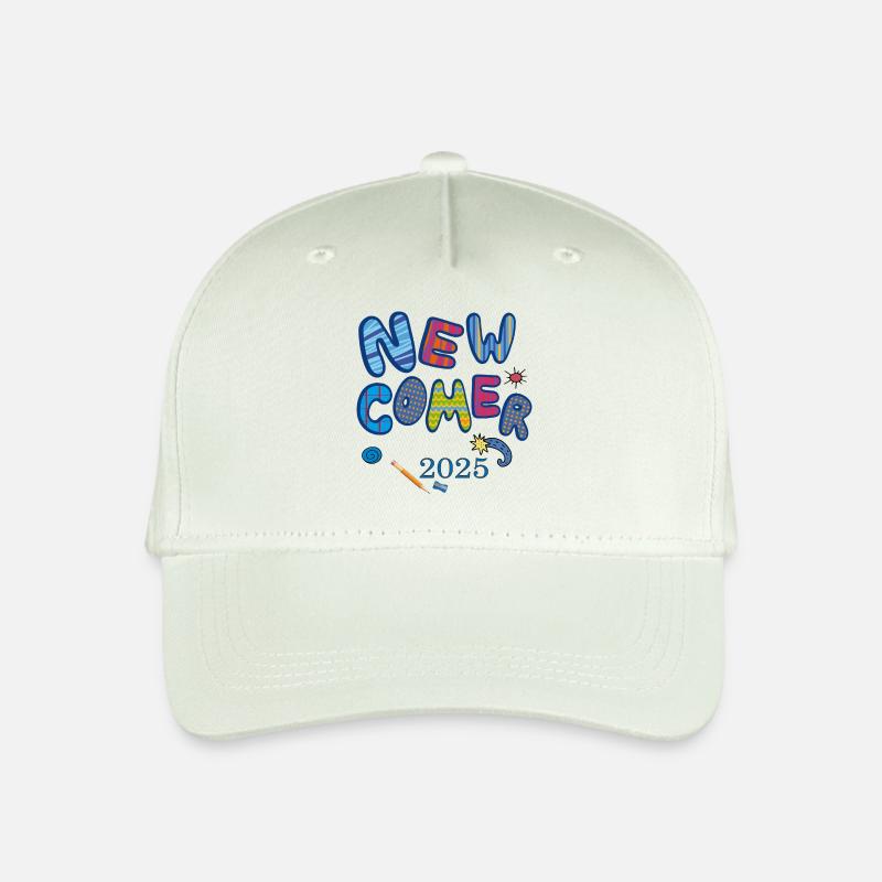 Newcomer Einschulung - Kinder Bio Basecap - Helles Mintgrün