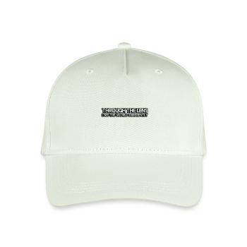 Through the lens, I see the world differently - Organic Kids’ Baseball Cap - light mint green - Front