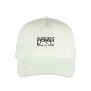 Trouver la beauté dans les moindres détails - Casquette de baseball bio Enfant - vert menthe clair - Devant