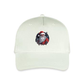 Weihnachtsmann - Kinder Bio Basecap - Helles Mintgrün - Vorne