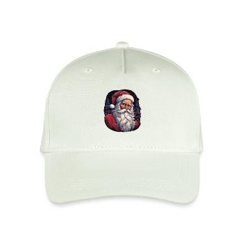Weihnachtsmann - Kinder Bio Basecap - Helles Mintgrün - Vorne