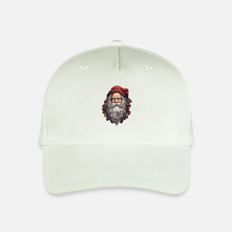 Weihnachtsmann - Kinder Bio Basecap - Helles Mintgrün